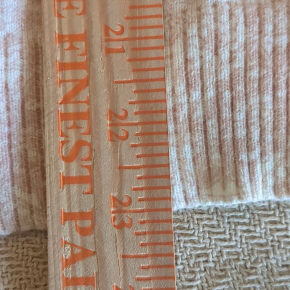 GAP Cardigan Med Dressy Pink/Cream Floral Cardigan Sweater Rhinestone Buttons - Picture 8 of 8